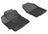 MAXpider Rubber Floor Mats for xD/Yaris [Covers Front Row, Black] L1TY10811509