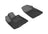 MAXpider Rubber Floor Mats for 2013 2012 2011 2010 2009 2008 Toyota Highlander [Covers Front Row, Black] L1TY15711509