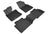 MAXpider Rubber Floor Mats for 2021 2020 2019 2018 Toyota Camry [Covers Front & Rear Row, Black] L1TY23701509