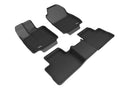 MAXpider Rubber Floor Mats for 2021 2020 2019 Toyota RAV4 [Covers Front & Rear Row, Black] L1TY25401509