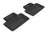 MAXpider Rubber Floor Mats for 2014 2013 2012 2011 2010 2009 2008 2007 2006 2005 2004 2003 Volvo XC90 [Covers Rear (2nd) Row, Black] L1VV00421509