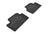MAXpider Rubber Floor Mats for 2017 2016 2015 2014 2013 2012 2011 2010 Volvo XC60 [Covers Rear (2nd) Row, Black] L1VV01521509