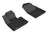MAXpider Rubber Floor Mats for 2021 2020 2019 2018 2017 2016 Volvo XC90 [Covers Front Row, Black] L1VV02011509