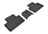 MAXpider Rubber Floor Mats for 2021 2020 2019 2018 2017 2016 Volvo XC90 [Covers Rear (2nd) Row, Black] L1VV02021509