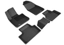 MAXpider Rubber Floor Mats for XC60/XC90 [Covers Front & Rear Row, Black] L1VV02501509