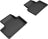 MAXpider Rubber Floor Mats for 2021 2020 2019 2018 Volvo XC60 [Covers Rear (2nd) Row, Black] L1VV02721509