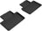 MAXpider Rubber Floor Mats for 2021 2020 2019 2018 2017 2016 Volvo XC90 [Covers Rear (2nd) Row, Black] L1VV02921509