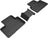 MAXpider Rubber Floor Mats for 2021 2020 2019 Volvo XC40 [Covers Rear (2nd) Row, Black] L1VV03021509