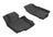 MAXpider Rubber Floor Mats for Volkswagen [Covers Front Row, Black] L1VW00811509