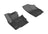 MAXpider Rubber Floor Mats for Tiguan/Tiguan Limited [Covers Front Row, Black] L1VW02111509