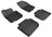 MAXpider Rubber Floor Mats for 2019 2018 2017 2016 2015 2014 2013 2012 Volkswagen Passat [Covers Front & Rear Row, Black] L1VW05601509