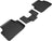 MAXpider Rubber Floor Mats for 2021 2020 2019 Volkswagen Jetta [Covers Rear (2nd) Row, Black] L1VW10121509