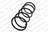 Lesjofors 4062043 Coil Spring - Front
