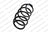 Lesjofors 4095080 Coil Spring - Front