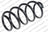 Lesjofors 4095116 Coil Spring - Front