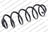 Lesjofors 4204276 Coil Spring - Rear