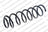 Lesjofors 4208513 Coil Spring - Rear