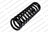 Lesjofors 4256800 Coil Spring - Rear