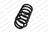 Lesjofors 4258701 Coil Spring - Rear