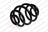 Lesjofors 4277813 Coil Spring - Rear