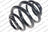 Lesjofors 5204200 Coil Spring - Rear