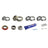 Luk GDK320 Axle Differential Bearing and Seal Kit - Rear