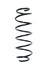 Suplex 19362 Coil Spring - Front