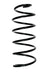 Suplex 38092 Coil Spring - Front