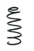 Suplex 39286 Coil Spring - Front