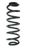 Suplex 39363 Coil Spring - Rear