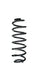 Suplex 39467 Coil Spring - Rear
