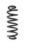 Suplex 39468 Coil Spring - Rear