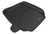 MAXpider Rubber Floor Mats for 2021 2020 2019 2018 2017 2016 Chevrolet Camaro [Covers Cargo (Trunk), Black] M1CH0691309