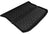 MAXpider Rubber Floor Mats for 2014 2013 2012 2011 2010 2009 2008 2007 Ford Edge [Covers Cargo (Trunk), Black] M1FR0201309
