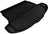 MAXpider Rubber Floor Mats for 2011 2010 2009 2008 2007 Honda CR-V [Covers Cargo (Trunk), Black] M1HD0461309