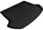 MAXpider Rubber Floor Mats for 2014 2013 2012 2011 2010 2009 Nissan Murano [Covers Cargo (Trunk), Black] M1NS0181309