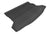 MAXpider Rubber Floor Mats for Subaru [Covers Cargo (Trunk), Black] M1SB0081309