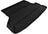 MAXpider Rubber Floor Mats for 2013 2012 2011 2010 2009 2008 Toyota Highlander [Covers Cargo (Trunk), Black] M1TY0761309