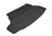 MAXpider Rubber Floor Mats for 2021 2020 2019 2018 2017 Toyota Prius Prime [Covers Cargo (Trunk), Black] M1TY2381309