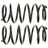 Moog 81414 Coil Spring Set - Front