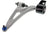 Mevotech CMK80725 Suspension Control Arm and Ball Joint Assembly - Front Left Lower