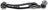 Mevotech CMS101642 Suspension Control Arm and Ball Joint Assembly - Front Left Lower Rearward