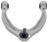 Mevotech CMS101661 Suspension Control Arm and Ball Joint Assembly - Front Right Upper