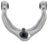 Mevotech CMS101663 Suspension Control Arm and Ball Joint Assembly - Front Right Upper
