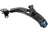 Mevotech CMS20448 Suspension Control Arm and Ball Joint Assembly - Front Right Lower