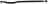 Mevotech CMS251261 Suspension Track Bar - Rear