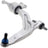 Mevotech CMS251279 Suspension Control Arm and Ball Joint Assembly - Front Right Lower