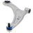 Mevotech CMS401281 Suspension Control Arm and Ball Joint Assembly - Front Right Lower
