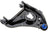 Mevotech CMS40128 Suspension Control Arm and Ball Joint Assembly - Front Left Lower