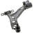 Mevotech CMS501310 Suspension Control Arm and Ball Joint Assembly - Front Left Lower